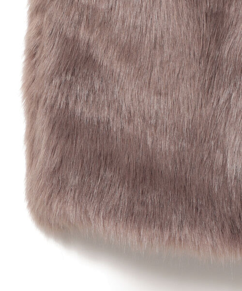 BeAMS DOT（ビームスドット）の「【WEB限定】BeAMS DOT / ボリューム フェイクファーベスト（ベスト・レディース・ベージュ/ブラウン系その他5・FREE）」の21枚目の写真