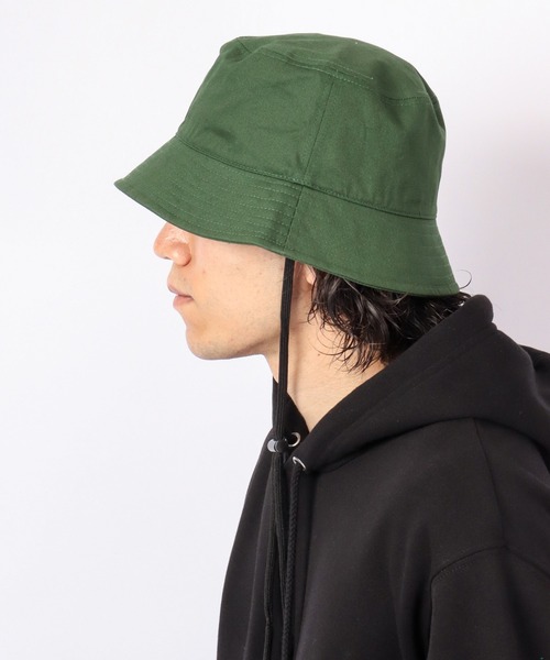 FUNALIVE（ファンアライブ）の「FSM ツイルバケットハット（ハット・メンズ・グレー/アイボリー/グリーン/ブラック・FREE）」の11枚目の写真