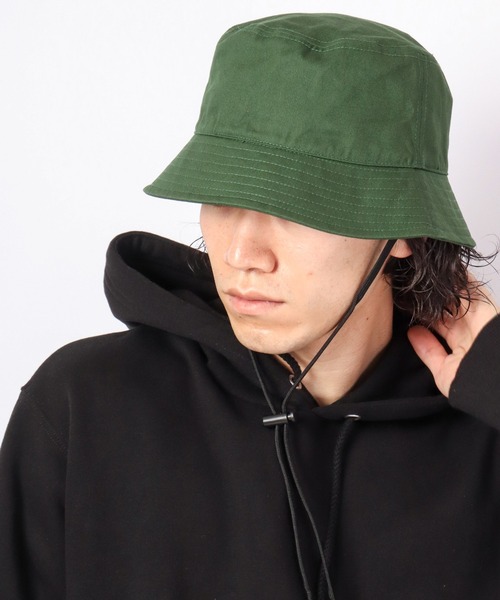 FUNALIVE（ファンアライブ）の「FSM ツイルバケットハット（ハット・メンズ・グレー/アイボリー/グリーン/ブラック・FREE）」の9枚目の写真