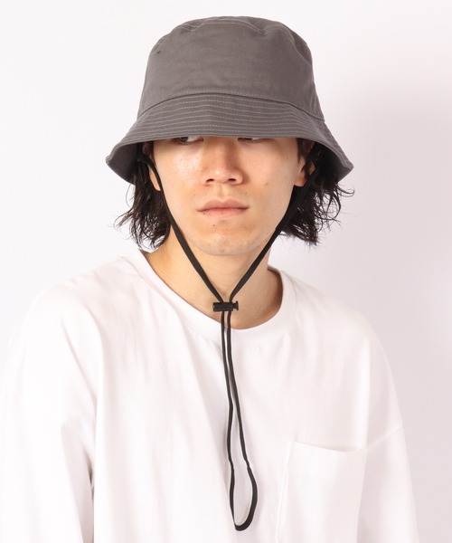 FUNALIVE（ファンアライブ）の「FSM ツイルバケットハット（ハット・メンズ・グレー/アイボリー/グリーン/ブラック・FREE）」の12枚目の写真