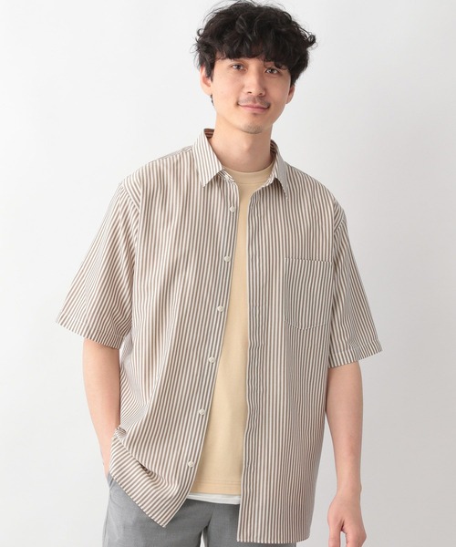 GLOBAL WORK(グローバルワーク)の「快適レギュラーカラーシャツ/297737(シャツ/ブラウス・メンズ・ブラック/ライトグレー/ブラウン系その他/ブルー系その他/グリーン系その他・MEDIUM/X-LARGE/LARGE/SMALL)」の4枚目の写真
