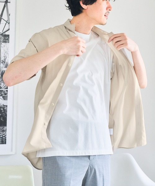 GLOBAL WORK(グローバルワーク)の「快適レギュラーカラーシャツ/297737(シャツ/ブラウス・メンズ・ブラック/ライトグレー/ブラウン系その他/ブルー系その他/グリーン系その他・MEDIUM/X-LARGE/LARGE/SMALL)」の16枚目の写真