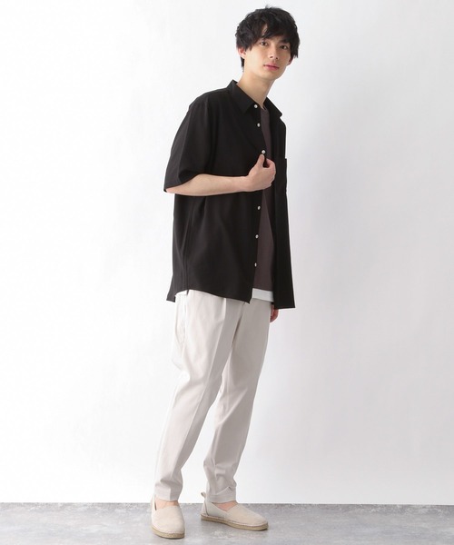 GLOBAL WORK(グローバルワーク)の「快適レギュラーカラーシャツ/297737(シャツ/ブラウス・メンズ・ブラック/ライトグレー/ブラウン系その他/ブルー系その他/グリーン系その他・MEDIUM/X-LARGE/LARGE/SMALL)」の19枚目の写真