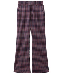 MILKFED. | PLAID INVERTED BOX PLEAT PANTS(その他パンツ)