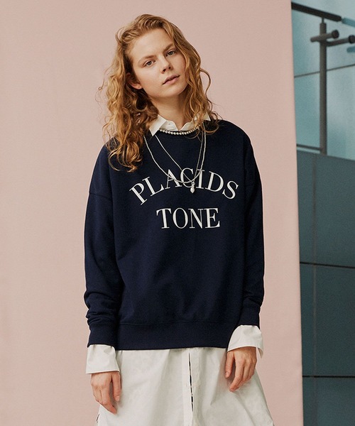 BAYFLOW（ベイフロー）の「キレイメロゴスウェット（スウェット・レディース・ネイビー/オフホワイト/モカ・FREE）」の3枚目の写真