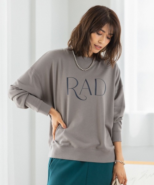 BAYFLOW（ベイフロー）の「キレイメロゴスウェット（スウェット・レディース・ネイビー/オフホワイト/モカ・FREE）」の2枚目の写真