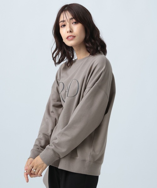 BAYFLOW（ベイフロー）の「キレイメロゴスウェット（スウェット・レディース・ネイビー/オフホワイト/モカ・FREE）」の4枚目の写真