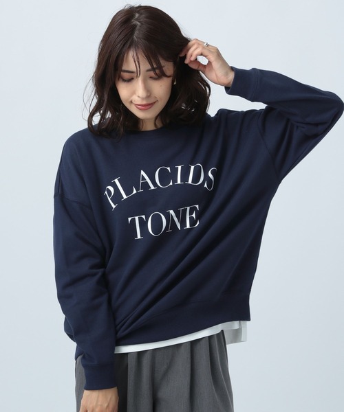 BAYFLOW（ベイフロー）の「キレイメロゴスウェット（スウェット・レディース・ネイビー/オフホワイト/モカ・FREE）」の10枚目の写真