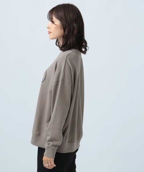 BAYFLOW（ベイフロー）の「キレイメロゴスウェット（スウェット・レディース・ネイビー/オフホワイト/モカ・FREE）」の12枚目の写真