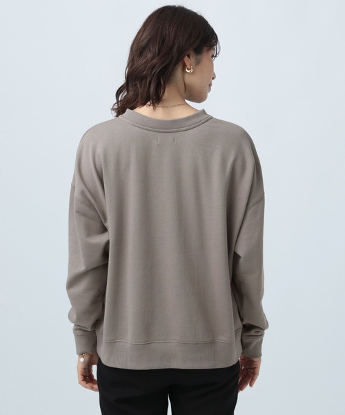 BAYFLOW（ベイフロー）の「キレイメロゴスウェット（スウェット・レディース・ネイビー/オフホワイト/モカ・FREE）」の13枚目の写真