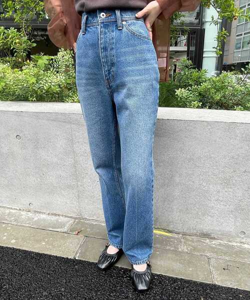MAJESTIC LEGON(マジェスティックレゴン)の「ベーシックデニムパンツ(デニムパンツ・レディース・ネイビー/ブルー系その他2・SMALL/MEDIUM)」の12枚目の写真