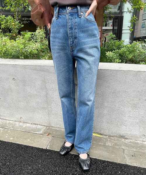 MAJESTIC LEGON(マジェスティックレゴン)の「ベーシックデニムパンツ(デニムパンツ・レディース・ネイビー/ブルー系その他2・SMALL/MEDIUM)」の13枚目の写真