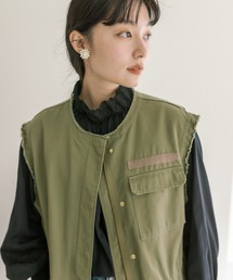 PUAL CE CIN | レースシャーリングブラウス(シャツ/ブラウス)