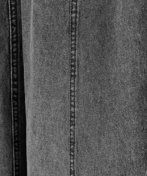 niko and...（ニコアンド）の「ベルトアジャストスカート（スカート・レディース・ライトブルー/ブラック/チャコール/カーキ・MEDIUM/LARGE）」の18枚目の写真