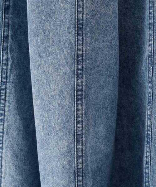 niko and...（ニコアンド）の「ベルトアジャストスカート（スカート・レディース・ライトブルー/ブラック/チャコール/カーキ・MEDIUM/LARGE）」の20枚目の写真