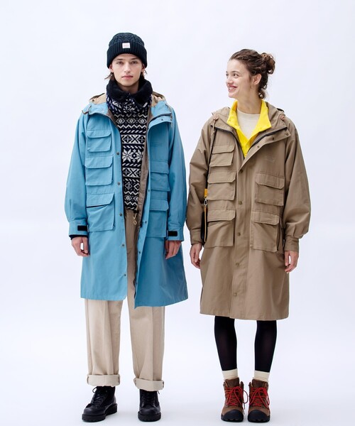 COLEMAN(コールマン)の「◆【Coleman/コールマン別注】ファンクションポケットロングマウンテンパーカ(その他アウター・メンズ・ダークグリーン/ベージュ/サックスブルー・02/03)」の7枚目の写真