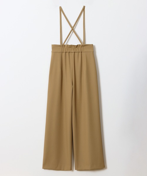 allureville（アルアバイル）の「スキニーストラップサロペットパンツ（その他パンツ・レディース・ベージュ/ブラック・1/2）」の9枚目の写真
