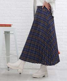 SHOO・LA・RUE | チェック柄が秋らしい！プリーツスカート(スカート)