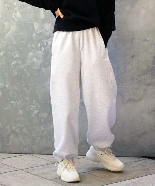 JOINT WORKS（ジョイントワークス）の「スエットワイドパンツ（スウェットパンツ・レディース・ライトグレー/パープル/ブルー系その他・MEDIUM/LARGE）」の19枚目の写真
