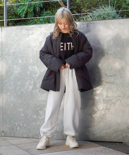 JOINT WORKS（ジョイントワークス）の「スエットワイドパンツ（スウェットパンツ・レディース・ライトグレー/パープル/ブルー系その他・MEDIUM/LARGE）」の22枚目の写真