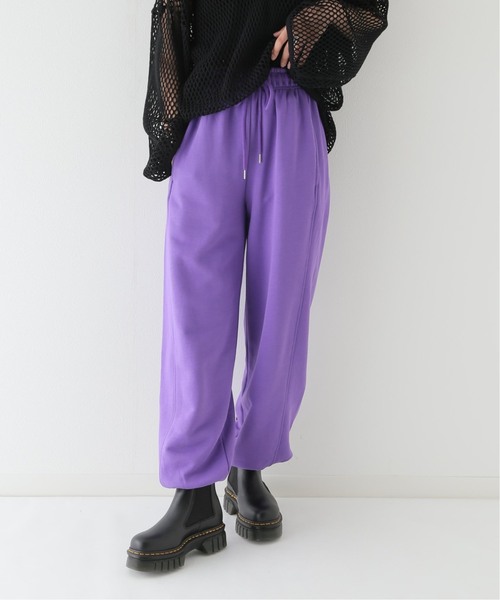 JOINT WORKS（ジョイントワークス）の「スエットワイドパンツ（スウェットパンツ・レディース・ライトグレー/パープル/ブルー系その他・MEDIUM/LARGE）」の9枚目の写真