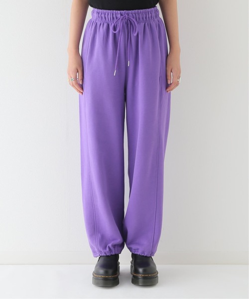 JOINT WORKS（ジョイントワークス）の「スエットワイドパンツ（スウェットパンツ・レディース・ライトグレー/パープル/ブルー系その他・MEDIUM/LARGE）」の12枚目の写真