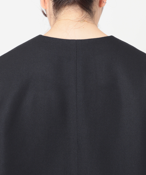 journal standard L'essage（ジャーナルスタンダードレサージュ）の「ヴィスウールノーカラージャケット（ノーカラージャケット・レディース・ネイビー・FREE）」の11枚目の写真