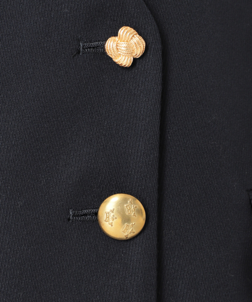 journal standard L'essage（ジャーナルスタンダードレサージュ）の「ヴィスウールノーカラージャケット（ノーカラージャケット・レディース・ネイビー・FREE）」の17枚目の写真