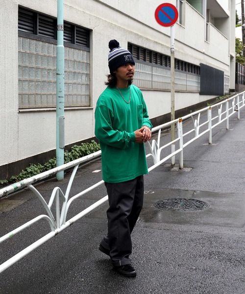 BEN DAVIS（ベンデイビス）の「【BEN DAVIS】ピスポケロンＴ（Tシャツ/カットソー・メンズ・ケリーグリーン/イエロー/ブラック/ブルー/ホワイト/パープル・XL/M/L/S）」の12枚目の写真