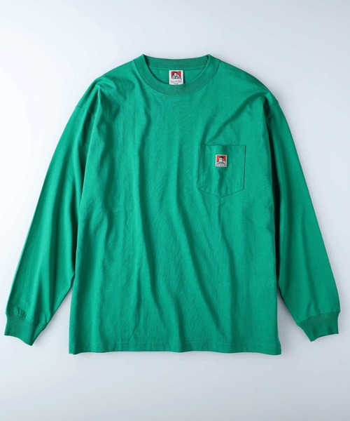 BEN DAVIS（ベンデイビス）の「【BEN DAVIS】ピスポケロンＴ（Tシャツ/カットソー・メンズ・ケリーグリーン/イエロー/ブラック/ブルー/ホワイト/パープル・XL/M/L/S）」の13枚目の写真