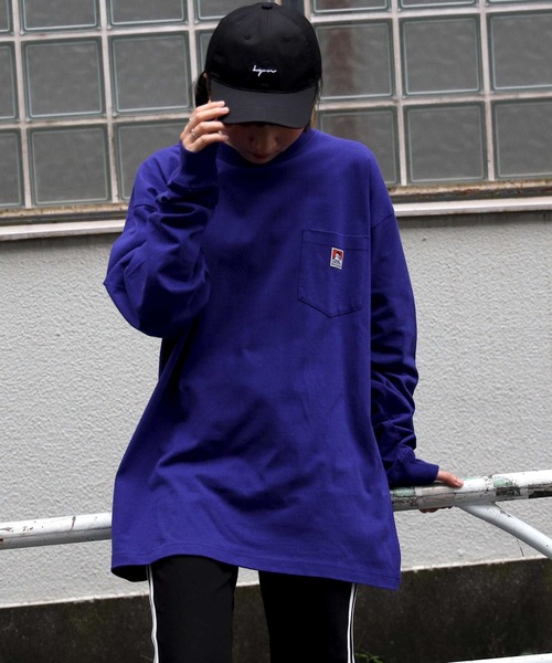 BEN DAVIS（ベンデイビス）の「【BEN DAVIS】ピスポケロンＴ（Tシャツ/カットソー・メンズ・ケリーグリーン/イエロー/ブラック/ブルー/ホワイト/パープル・XL/M/L/S）」の14枚目の写真