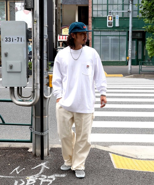 BEN DAVIS（ベンデイビス）の「【BEN DAVIS】ピスポケロンＴ（Tシャツ/カットソー・メンズ・ケリーグリーン/イエロー/ブラック/ブルー/ホワイト/パープル・XL/M/L/S）」の21枚目の写真