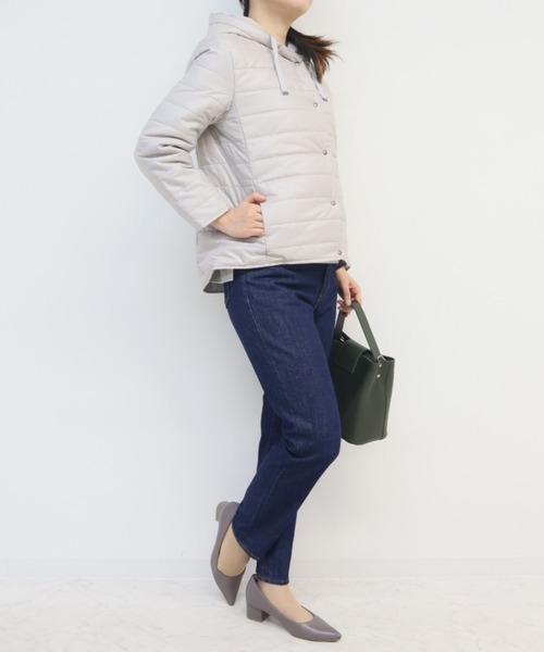 aunt lily(アントリリー)の「【セット商品】フェイクスエードノーカラーコート&ライナージャケット(ノーカラーコート・レディース・シルバー/ブルー/モカ・9号/13号/11号)」の11枚目の写真