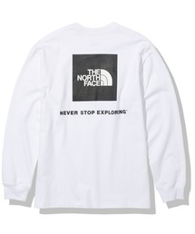 THE NORTH FACE（ザノースフェイス）の「THE NORTH FACE/ザ・ノースフェイス　L/S Back Square Logo Tee ロングスリーブバックスクエアロゴティー NT82131（Tシャツ/カットソー）」