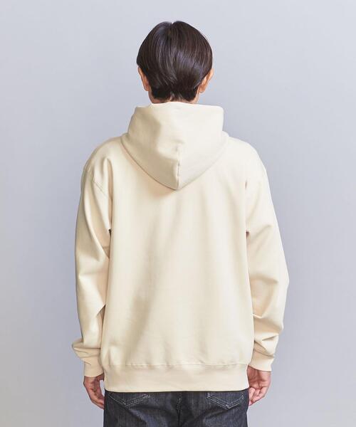BEAUTY&YOUTH UNITED ARROWS（ビューティーアンドユースユナイテッドアローズ）の「コンパクト コットン エア スウェット フーディ（スウェット・メンズ・ブラック/クリーム/コバルトブルー・S/M/L/XL）」の9枚目の写真