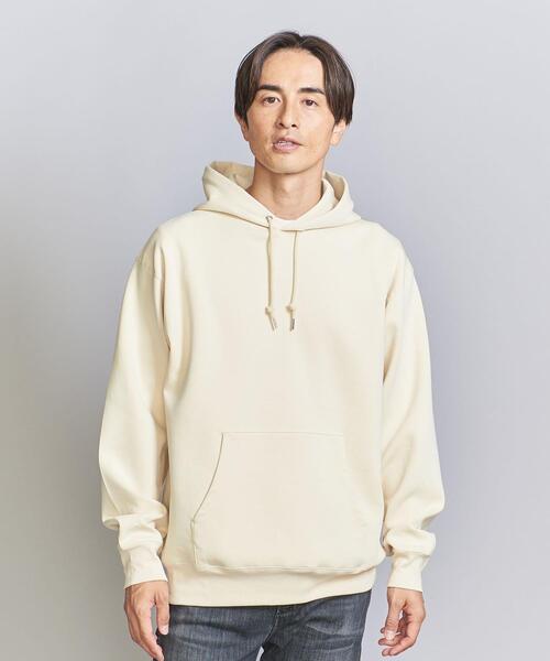 BEAUTY&YOUTH UNITED ARROWS（ビューティーアンドユースユナイテッドアローズ）の「コンパクト コットン エア スウェット フーディ（スウェット・メンズ・ブラック/クリーム/コバルトブルー・S/M/L/XL）」の10枚目の写真