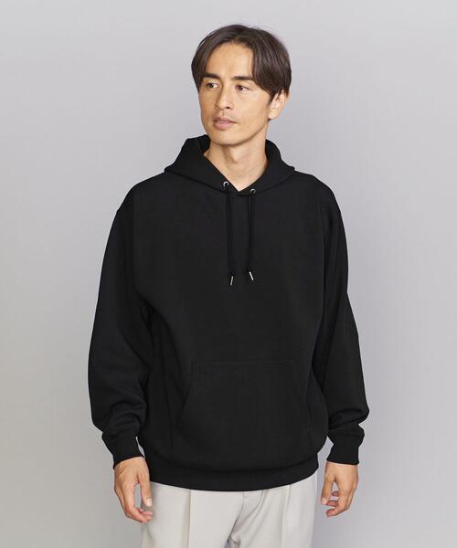 BEAUTY&YOUTH UNITED ARROWS（ビューティーアンドユースユナイテッドアローズ）の「コンパクト コットン エア スウェット フーディ（スウェット・メンズ・ブラック/クリーム/コバルトブルー・S/M/L/XL）」の13枚目の写真