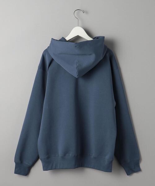 BEAUTY&YOUTH UNITED ARROWS（ビューティーアンドユースユナイテッドアローズ）の「コンパクト コットン エア スウェット フーディ（スウェット・メンズ・ブラック/クリーム/コバルトブルー・S/M/L/XL）」の17枚目の写真