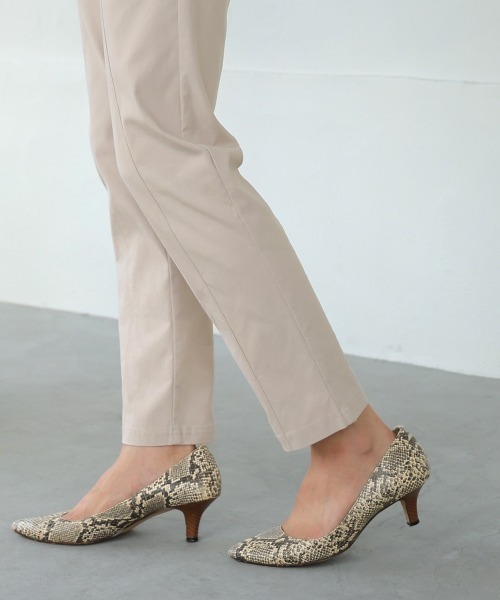 Bou Jeloud（ブージュルード）の「【36-42サイズ展開】ゆるっと履き痩せ美脚パンツ（その他パンツ・レディース・ブラック/グレー/オリーブ/ブルー/ベージュ/ボルドー・40/38/42/36）」の15枚目の写真