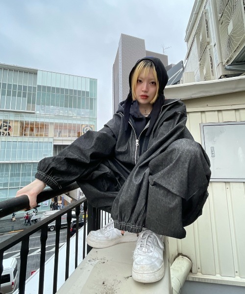 XU（エックスユー）の「【XU/エックスユー】set-up design denim pants 