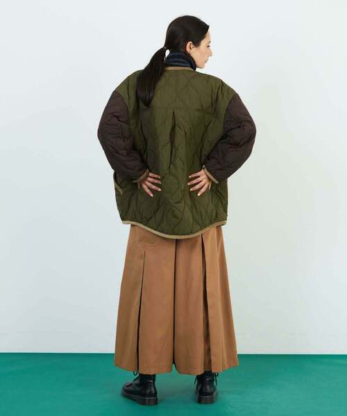 FRAPBOIS（フラボア）の「キルティーコート（その他アウター・レディース・ブラック/カーキ・0/1/2）」の17枚目の写真