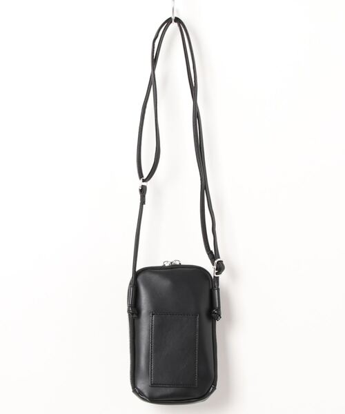 Me%(ミィパーセント)の「マルチショルダーポーチ(ショルダーバッグ・レディース・ブラック/グレー・FREE)」の3枚目の写真