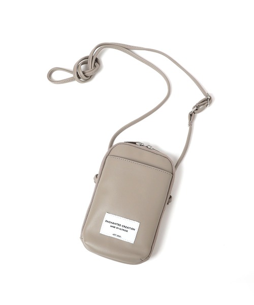 Me%(ミィパーセント)の「マルチショルダーポーチ(ショルダーバッグ・レディース・ブラック/グレー・FREE)」の12枚目の写真