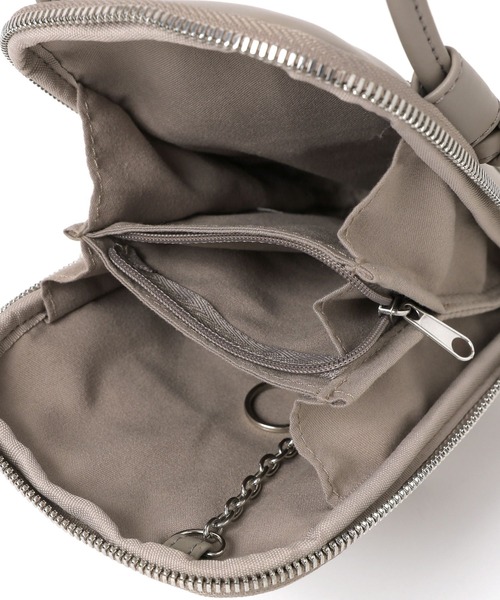 Me%(ミィパーセント)の「マルチショルダーポーチ(ショルダーバッグ・レディース・ブラック/グレー・FREE)」の22枚目の写真