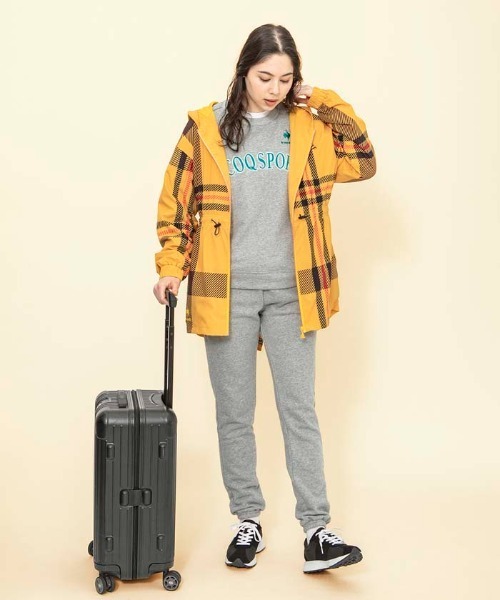 le coq sportif（ルコックスポルティフ）の「ルコック スウェットパンツ スポーツウエア デイリーユース ウエストゴム ジャージ スウェット レディース トレーニングウエア（スウェットパンツ・レディース・ネイビー/ブラック/グレー・XL/L/S/M）」の8枚目の写真