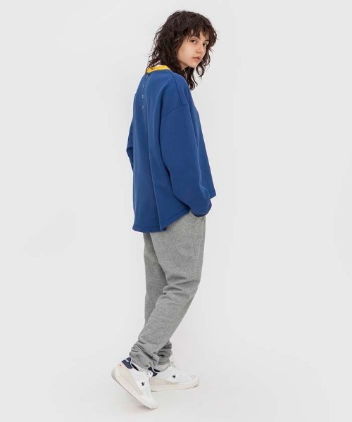 le coq sportif（ルコックスポルティフ）の「ルコック スウェットパンツ スポーツウエア デイリーユース ウエストゴム ジャージ スウェット レディース トレーニングウエア（スウェットパンツ・レディース・ネイビー/ブラック/グレー・XL/L/S/M）」の15枚目の写真