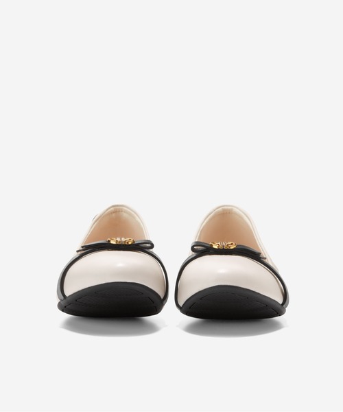 COLE HAAN（コールハーン）の「トバ ボウ バレエ womens（バレエシューズ・レディース・ホワイト・8/7/7.5/6.5/6/5.5/5）」の8枚目の写真