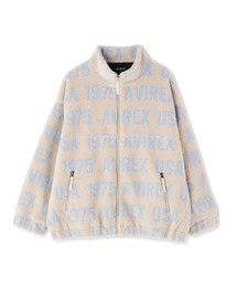 AVIREX | 【直営店限定】BOA JACKET 'AVIREX LOGO' / ボア ジャケット 'アヴィレックス ロゴ'(ブルゾン)