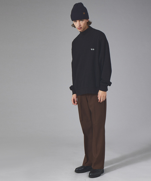 PENNEYS(ぺニーズ)の「PENNEY'S/ペニーズ THE FOX MOCK NECK SWEAT フォックス モックネックスウェット PN22F011(スウェット・メンズ・ホワイト系その他/ネイビー/ブラック/ホワイト/グリーン・M/L/S)」の6枚目の写真