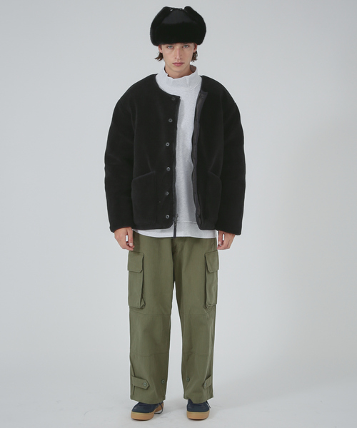 PENNEYS(ぺニーズ)の「PENNEY'S/ペニーズ THE FOX MOCK NECK SWEAT フォックス モックネックスウェット PN22F011(スウェット・メンズ・ホワイト系その他/ネイビー/ブラック/ホワイト/グリーン・M/L/S)」の14枚目の写真